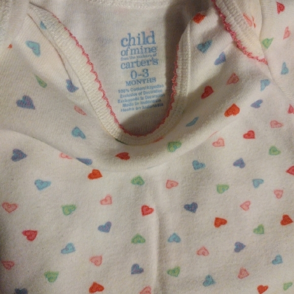 Cloud Island Floral and Patterned Bodysuits - Pink, Purple, White - Picture 9 of 13